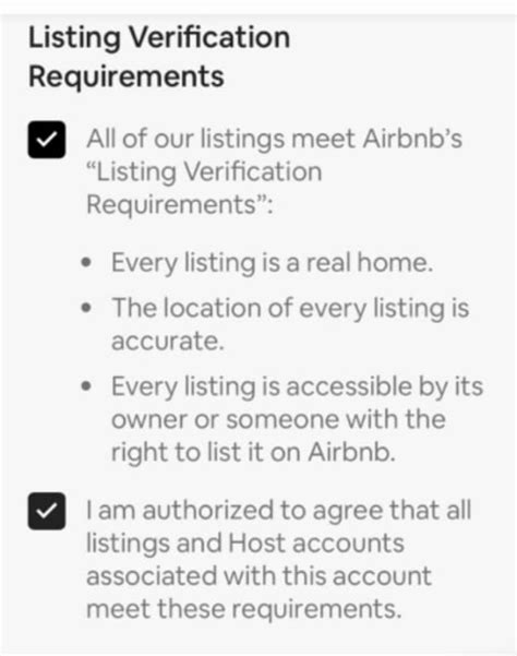 Airbnb Listing Verification