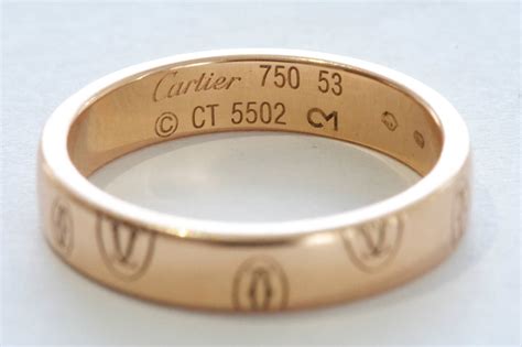 Cartier Ring Hallmark