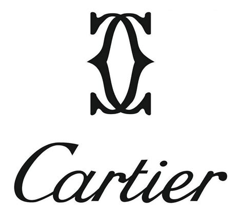 Authentic Cartier watch logo