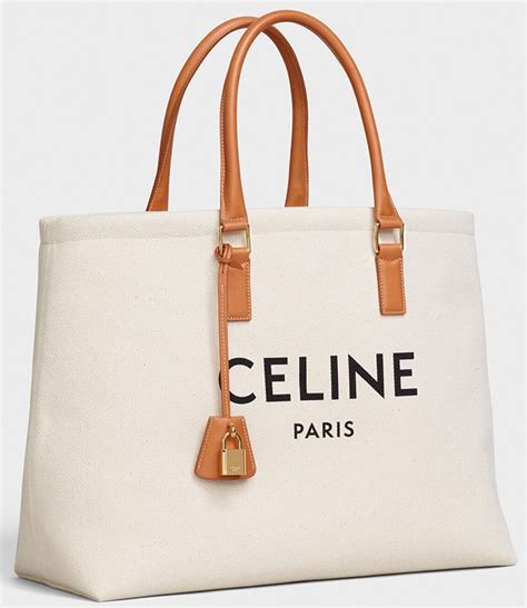 Celine tote bag logo