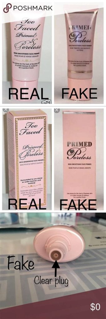 How to check if your Too Faced primer is fake?