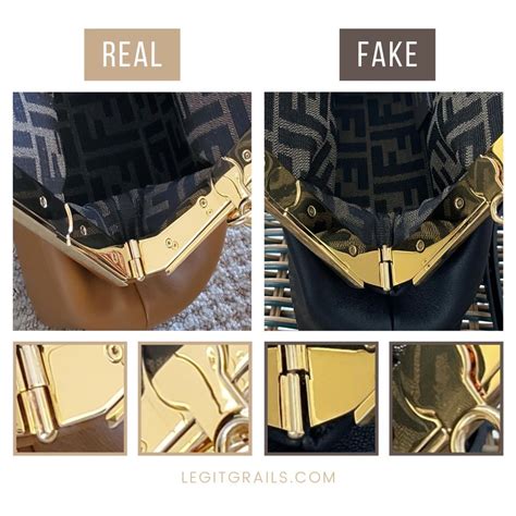 Fendi Clutch Authentic vs Fake