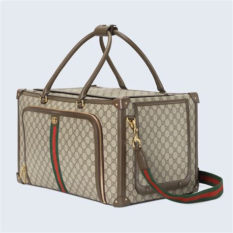 Gucci Pet Carrier Logo