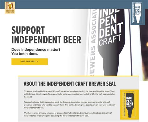 Independent Craft Brewer Seal