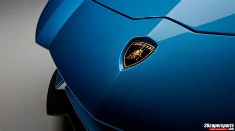 Lamborghini Logo Close Up