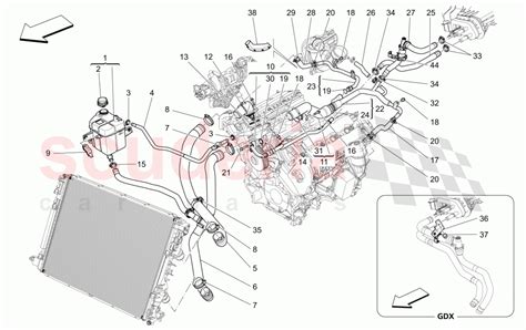 Maserati Ghibli Cooling System