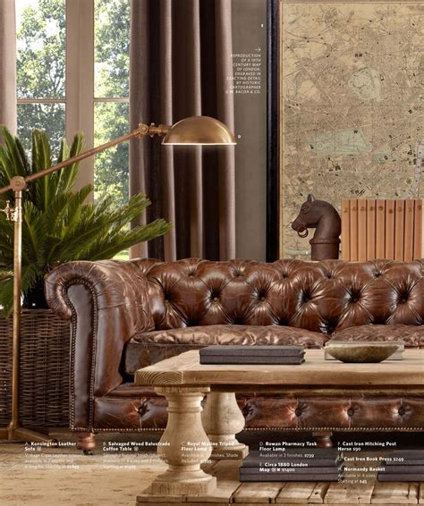 Restoration Hardware furniture materials