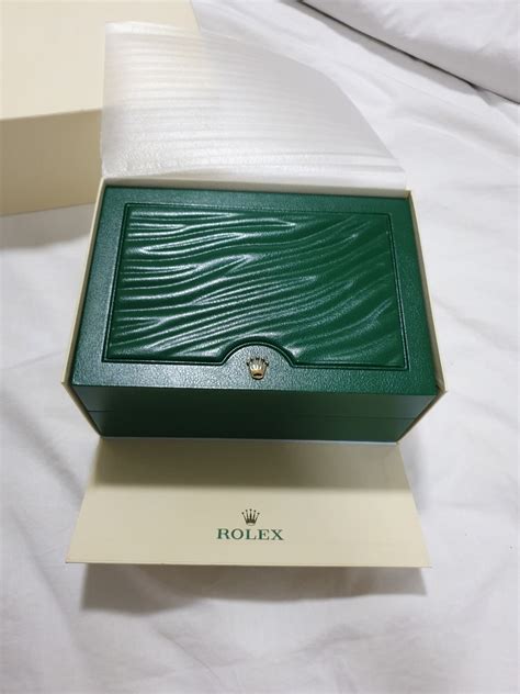 Rolex packaging