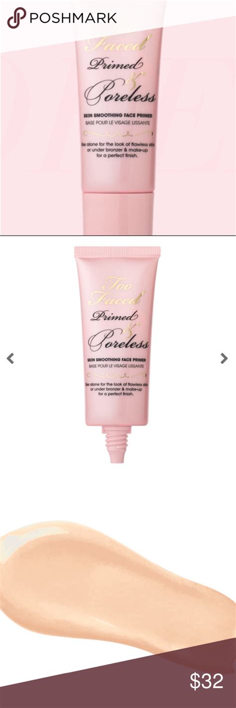 Texture comparison of Too Faced primer