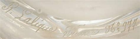 Authentic Lalique Signature