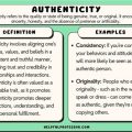 What Do Experts Say About Authenticity?