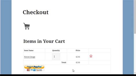 Check URL Shopping Cart