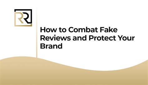 Combating Fake Reviews