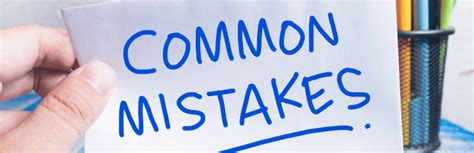 Common Inspection Mistakes