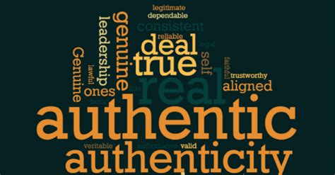 Communicating Authenticity