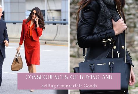 Consequences for sellers of counterfeit products