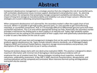 Counterfeit recall strategies