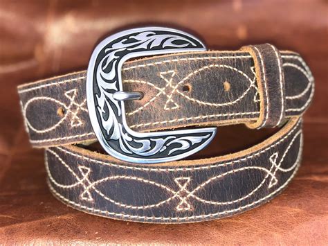 Designer Belt Stitching