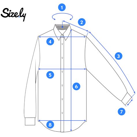 Dress Shirt Measurements