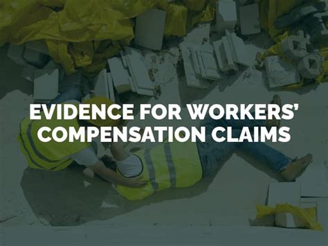 Evidence for Compensation Claim