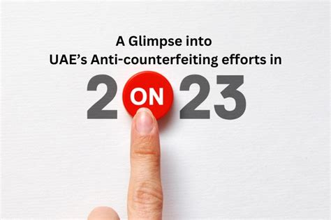 Global Anti-Counterfeiting Efforts