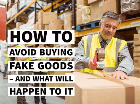 Avoid counterfeit products