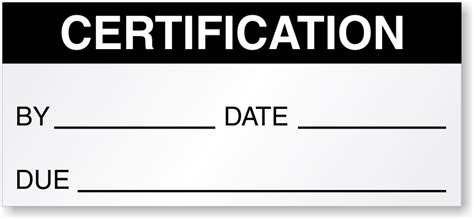 Impact of Certification Labels