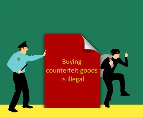 Legal implications of buying counterfeit goods