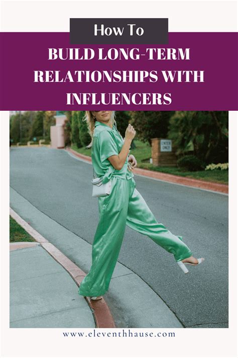 Long-Term Relationships with Influencers