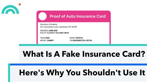 Low premium fake insurance