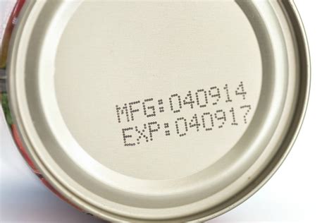 Product expiry date placement