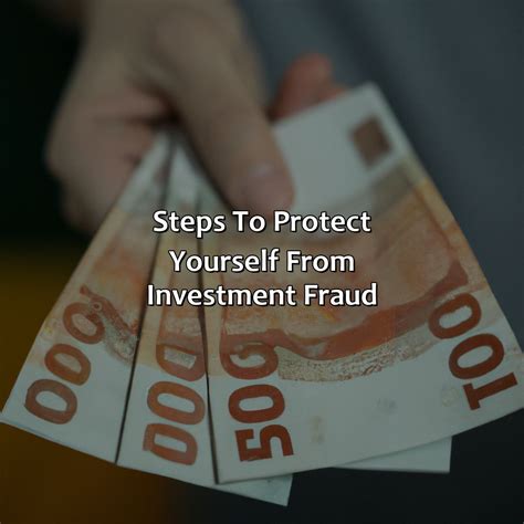 Protecting against investment fraud