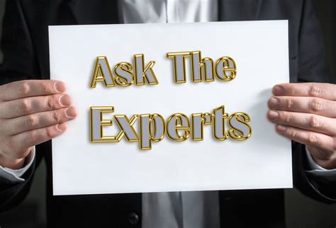 Questions for Experts