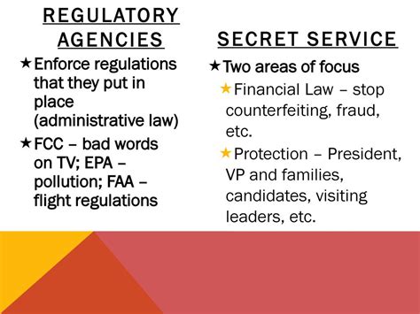 Regulatory Agencies and Counterfeiting