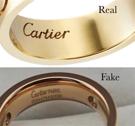 Signs of Fake Cartier Ring