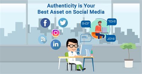 Social media education on authenticity