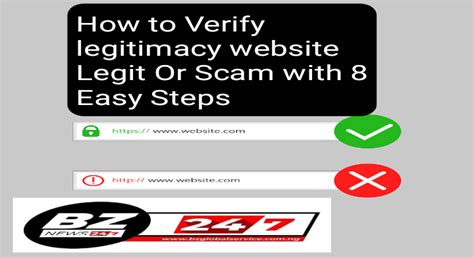 Verify Website Legitimacy