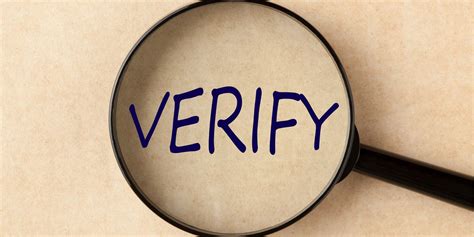 Verifying Authenticity