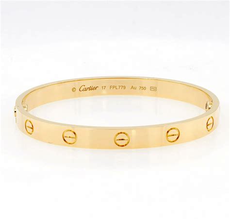 Cartier Love Bracelet Hallmarks