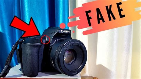 Checking If A Canon EOS Camera Is Real Or Fake