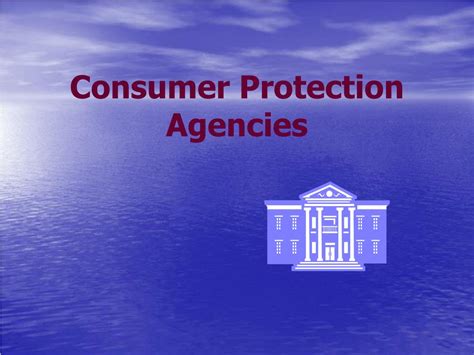 Image of consumer protection agency