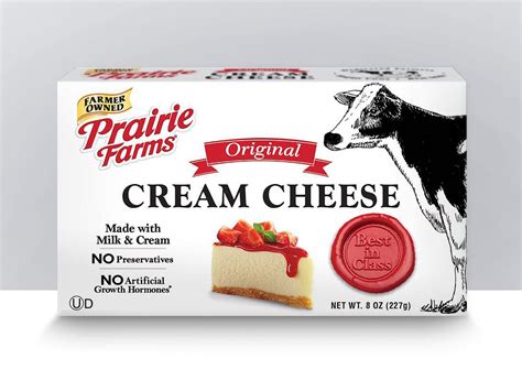 Cream cheese package