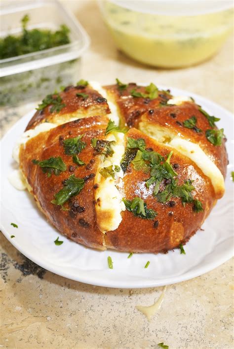 Cream cheese with bread