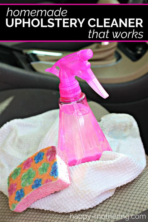 DIY Upholstery Cleaner