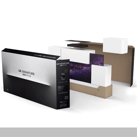 Fake LG OLED TV Packaging