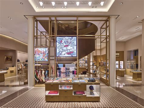 Hermes boutique interior