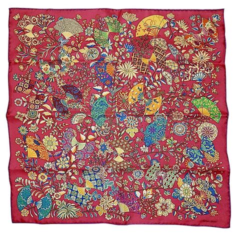 Hermes Scarf Fabric