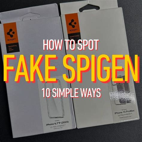 How To Spot Counterfeit Spigen Power Bank