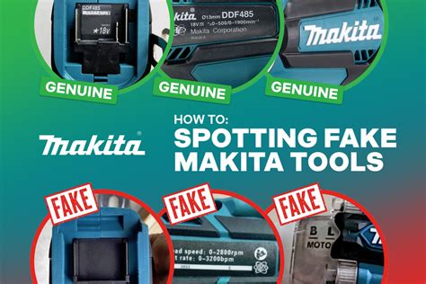 How To Spot Fake Makita DDF482Z