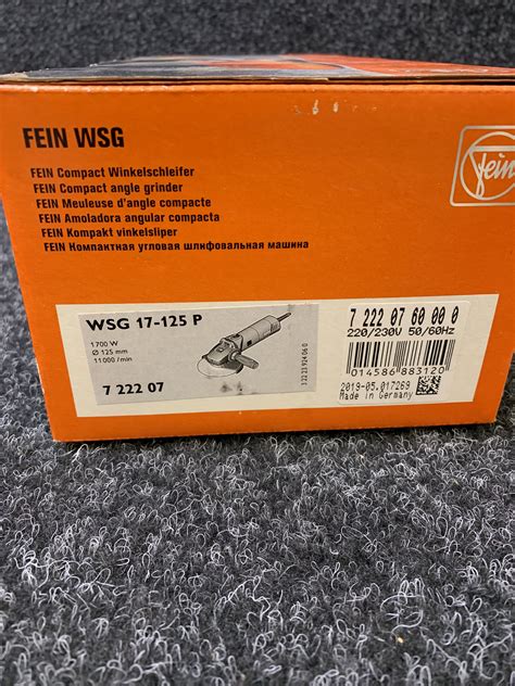 Is My Fein WSG 17 125 Authentic